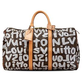 Louis Vuitton Monogram Graffiti Keepall 50 Multiple colors