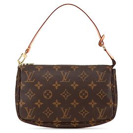 Sac à main Louis Vuitton Pochette Accessoires Marron