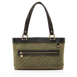 Bolso Louis Vuitton Vintage Monogram Mini Lin Lucille PM Verde