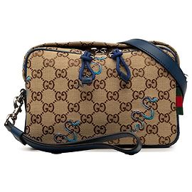 Sac crossbody Gucci GG Canvas Snake Multicolore
