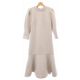 Autre Marque Robe JUSGLITTY Beige