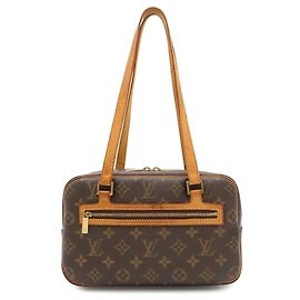Bolsa de Ombro Louis Vuitton Monogram Cite MM Marrom