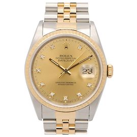 Montre Rolex Datejust 10P Diamond Autre