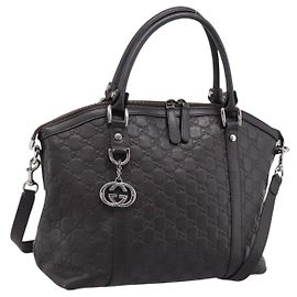 Bolsa GUCCI GG Canvas Guccissima em Couro 2way Outlet Marrom 341503 Auth ep15925 Marrom Prata
