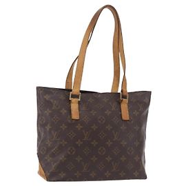 LOUIS VUITTON Monogram Cabas Piano Tote Bag M51148 LV Auth ep15844 Monogramme