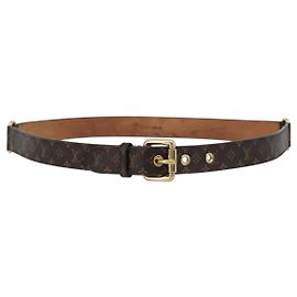 LOUIS VUITTON Monogram Ceinture Trio Belt 75/30 M9745 LV Auth bs37383 Monograma