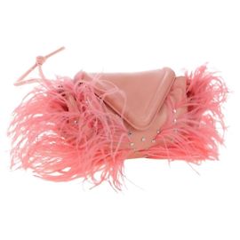 Borsa a tracolla BOTTEGA VENETA Pelle Rosa Argento Auth 204816M Argento Rosa