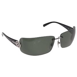 Bulgari Óculos de sol BVLGARI metal Silver Auth 206148V Prata