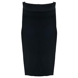 Saia midi Brunello Cucinelli em lã e viscose cinza escuro Cinza