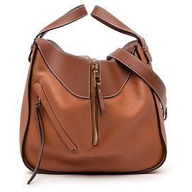 Borsa LOEWE Small Hammock in pelle bicolore marrone Marrone