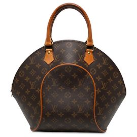 Sac à main Louis Vuitton Monogram Ellipse MM Marron Marron