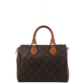 Louis Vuitton Speedy 25 Monogram Handtasche in Braun M41528 Braun