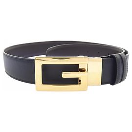 Cinturón Gucci Standard Black Negro