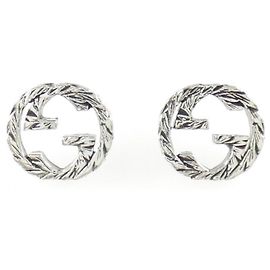 Brincos de pino Gucci Interlocking G Outro
