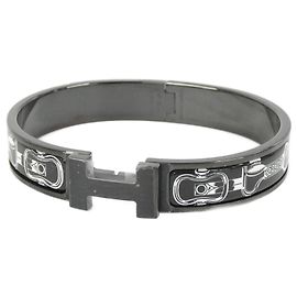 Hermès Hermes COSMOS CLICK H SO Black Armband Schwarz