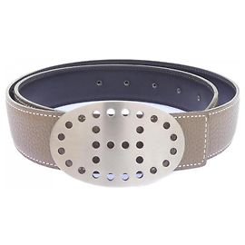 Hermès Cintura reversibile Hermes HERMES MIXTE MIRAGE 32mm Marrone Nero