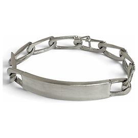 Autre Marque Pulsera de dijes Tiffany Vintage Silver Plata