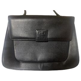 Bolso Givenchy de cuero negro granulado Negro
