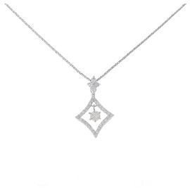 Autre Marque Diamantenhalskette Au750 Silber