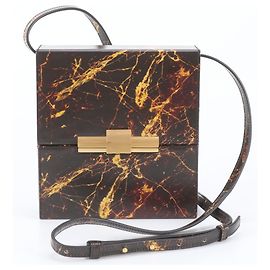 Sac à épaule Daisy en cuir Bottega Veneta Marron