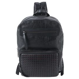 Sac à dos Christian Louboutin Aliosha Noir Rouge