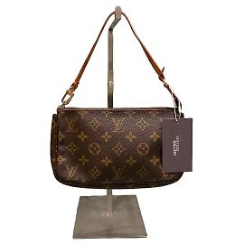Louis Vuitton Monogram Pochette Accessoires Brown Monogram