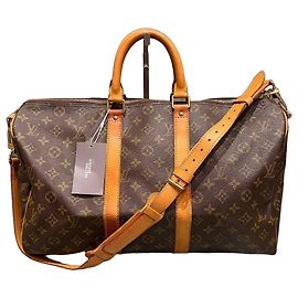 Louis Vuitton Keepall Bandoulière 45 Monogram Braun Monogramm