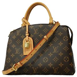 Bolsa Louis Vuitton Monogram Petit Palais PM Marrom