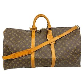 Bolso Boston Louis Vuitton Marrón Castaño