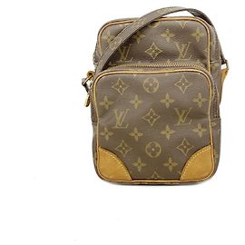 Sac à épaule Louis Vuitton Monogram Amazon Marron