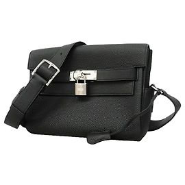 Hermès Bolsa de Ombro Hermes Kelly PM Preto