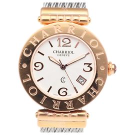 Autre Marque Charriol Alexander Gold Plated Quartz Wristwatch Other