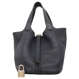Hermès Bolsa Hermes Picotin Lock PM Azul