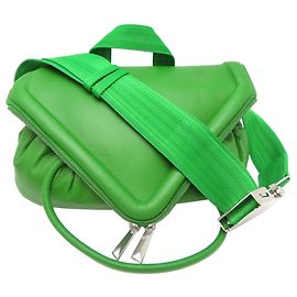 Borsa Boston Bottega Veneta in pelle verde Verde