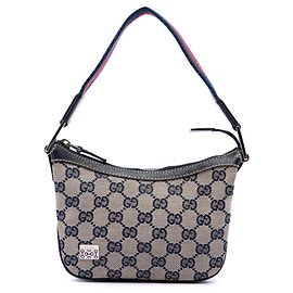 Bolso Gucci Beige Mini GG Canvas Web Pop Beige