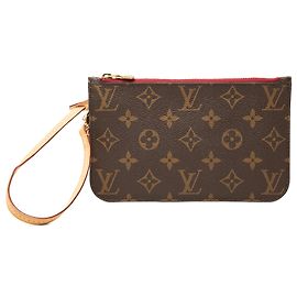 Bolsa Louis Vuitton Brown Monogram Neverfull PM Marrom