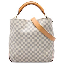 Louis Vuitton White Damier Azur Soffi Blanco