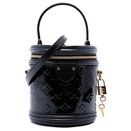 Louis Vuitton Black Monogram Vernis Cannes Black