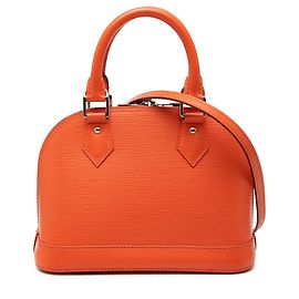 Louis Vuitton Orange Epi Alma BB Orange