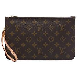 Bolsa Louis Vuitton Brown Monogram Neverfull MM Marrom