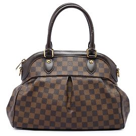 Louis Vuitton Brown Damier Ebene Trevi PM Marrone