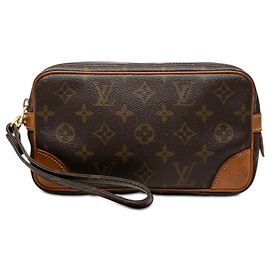 Louis Vuitton Brown Monogram Marly Dragonne PM Brown