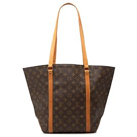 Louis Vuitton Brown Monogram Sac Shopping Marron