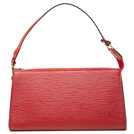 Louis Vuitton Red Epi Pochette Accessoires Rot
