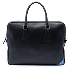Borsa Business Prada in Saffiano Nera Nero