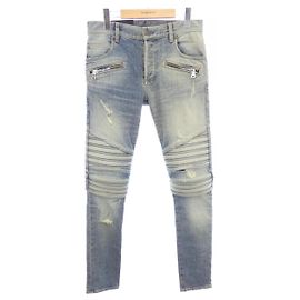 Jeans Balmain bleus Bleu