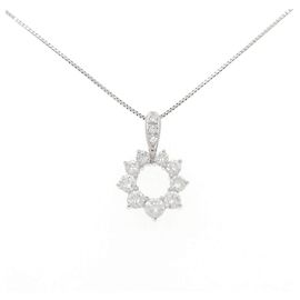 Autre Marque Collana in diamanti PT900 PT850 Argento