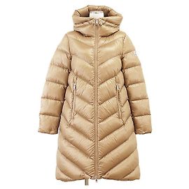 Moncler CAMBALES GIUBOTTO 100% Nylon Down Coat Beige Camel