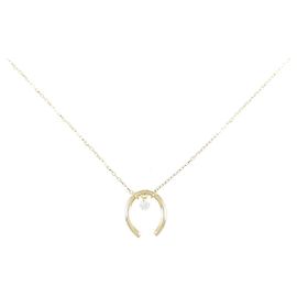 Autre Marque Colar de Diamantes Au750 Dourado