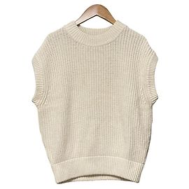 Autre Marque Gilet en maille DEMY BY DEMYLEE Beige